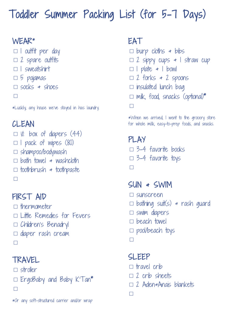 Toddler-Packing-List