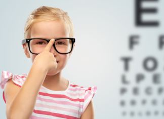 Eye exam for kids.