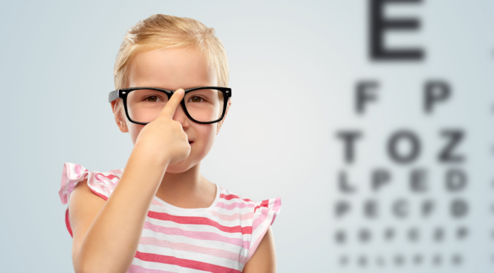 Eye exam for kids.