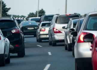 Tips for Thanksgiving Travel with Kids Traffic during the holidays.