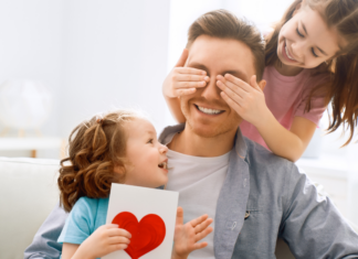 Father’s Day Gift Ideas Giving a dad a Father's Day gift.