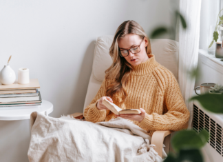 Give Me a Break: Why Moms Need Downtime A woman taking a break.