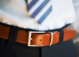 Win a Belt from Gells Belts! A boy wearing a belt.