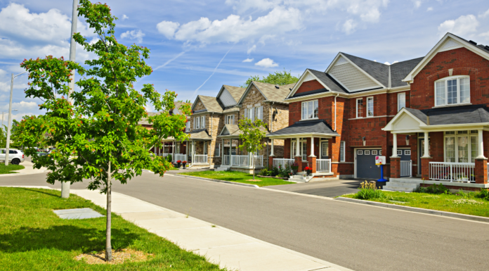A neighborhood.