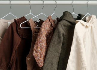 A baby wardrobe.