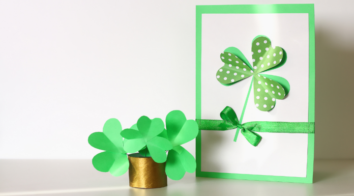 St. Patrick's Day crafts.