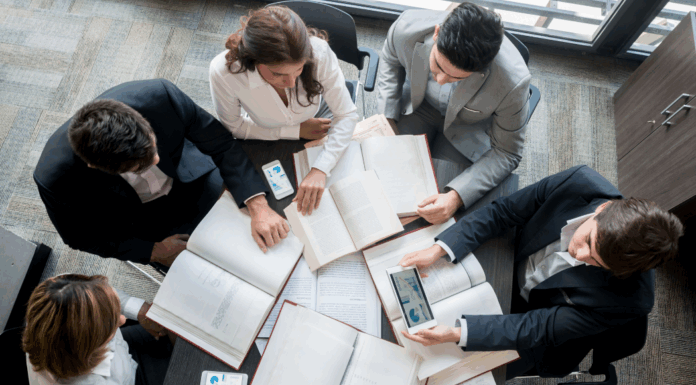 Market research focus group.