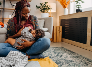World Breastfeeding Week: Resources and Support for Moms A mom breastfeeding.