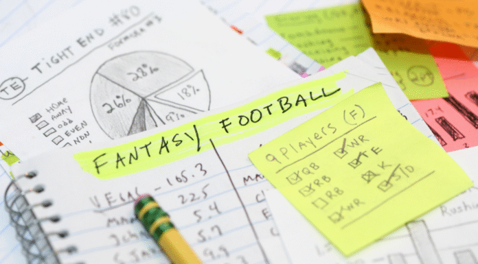 Organizing a fantasy football draft.