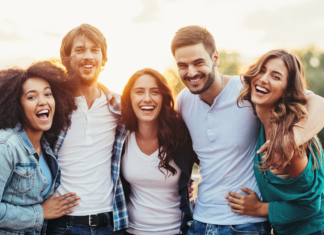 Finding a supportive group of friends as a parent.