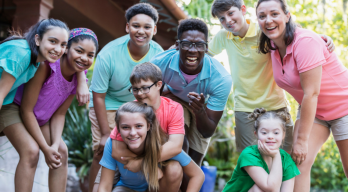 Campers at camp.