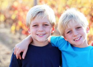 Twin boys.
