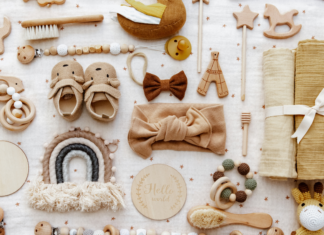 Sentimental Me: Baby Things I Can’t Get Rid Of Baby items laid out for sentimental reasons.