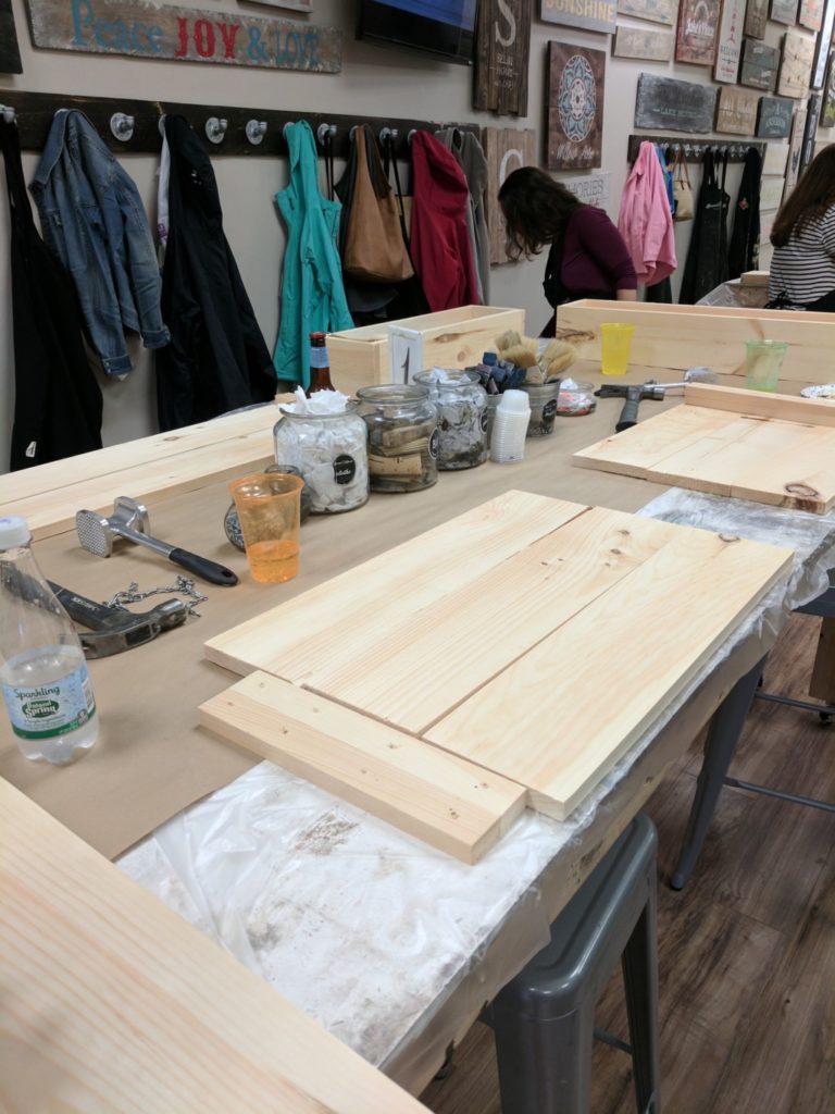 board & brush