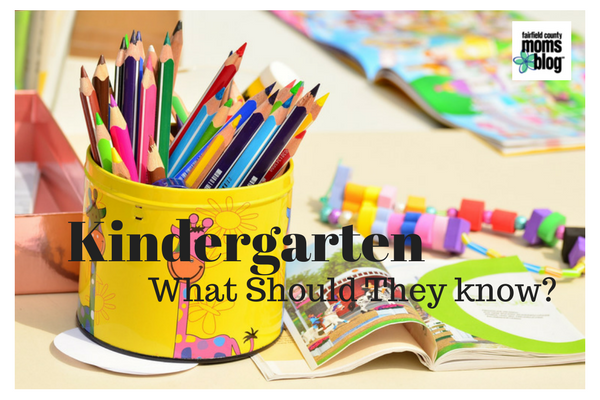 Kindergarten- what should they know? 