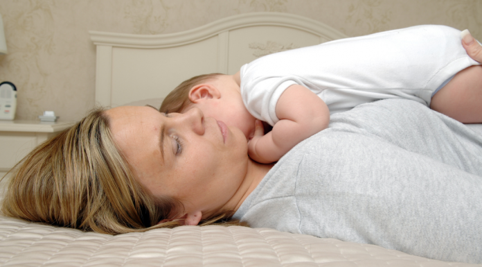 tired mom