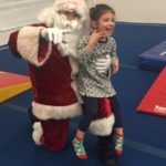 Pizza with Santa