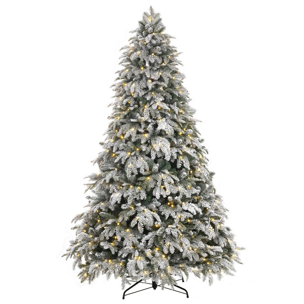 Home Depot Flocked Tree