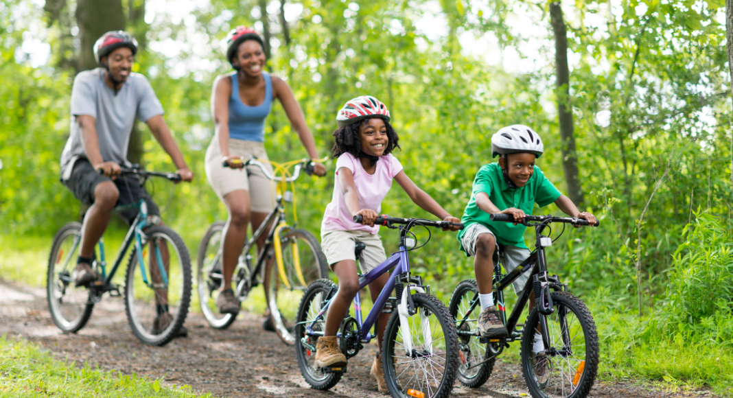 Family friendly bike 2025 trails near me