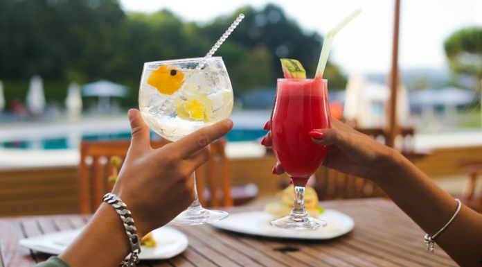 Summer cocktails.