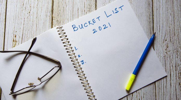 bucket list