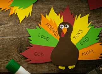 A Thankful Turkey craft.