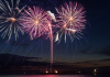 Fairfield County Fireworks for the 4th Fireworks at the beach.