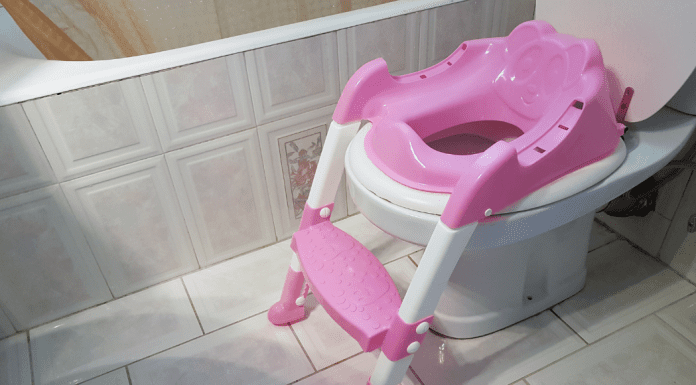 A little pink potty.