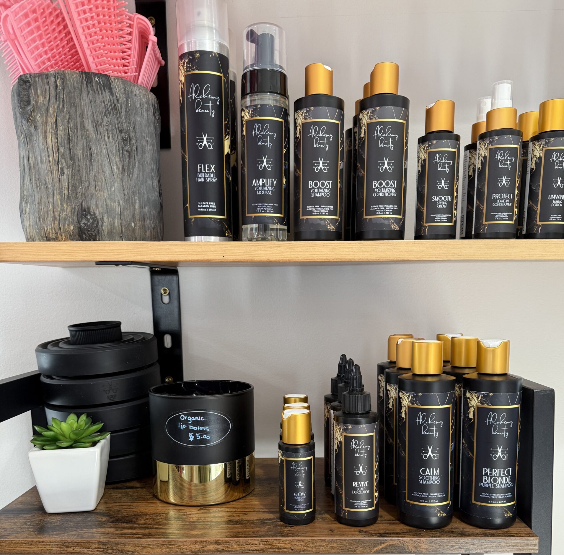 Alchemy Beauty products.