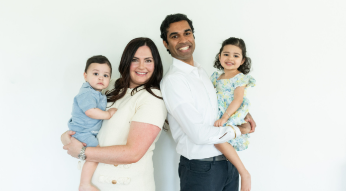 New contributor Hannah and her family.