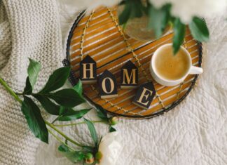 Creating a comfy and cozy home.