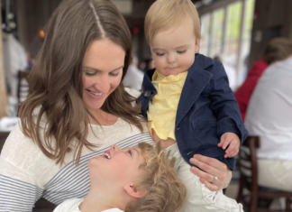New contributor Brittany and her sons.