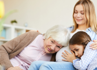 Generations of women.