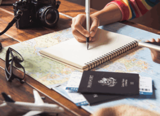 Planning a family vacation.