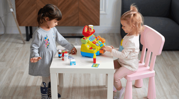 The Rise of Play Cafés in Fairfield County: Where Moms Recharge and Kids Explore Kids playing at a play cafe.