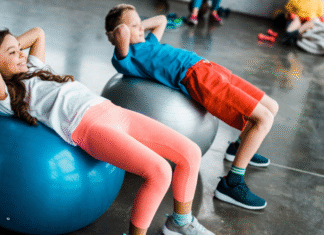 A Guide to Activities and Classes for Kids in Fairfield County Kids at a gym class.