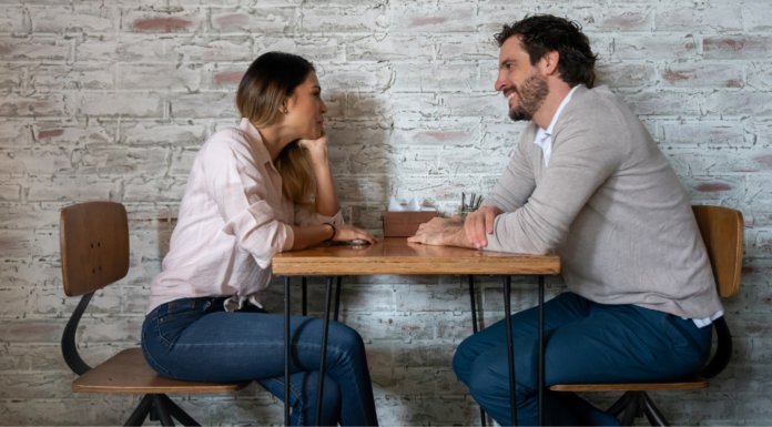 A Guide to Date Nights in Fairfield County A couple on a date.