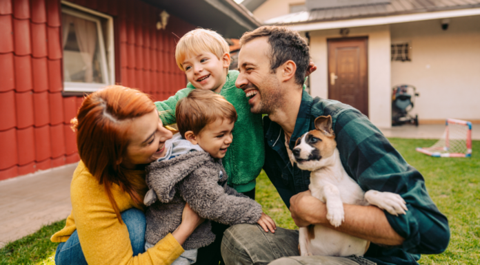 Please Do Not Mistake My Kindness For Weakness A family with a puppy.