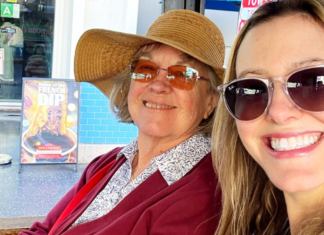 Mom and daughter.