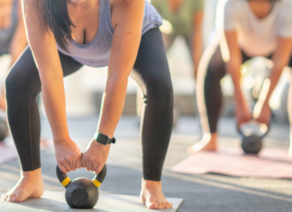 Strength Over the Scale Women lifting weights.